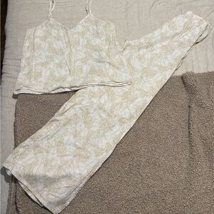 TAHARI COTTON LINEN PJ set Medium